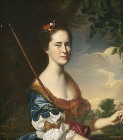 エリザベスグレイオーティス（サミュエルアレインオーティス夫人）、c.1764 作： John Singleton Copley
